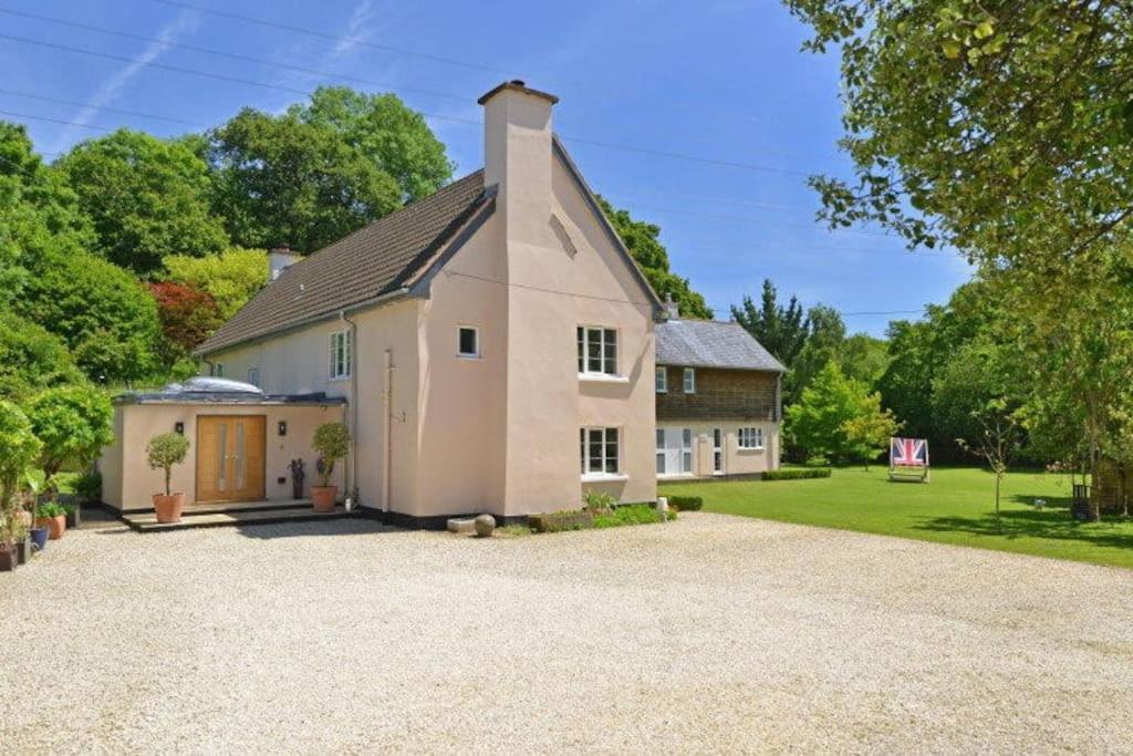 Osbornes Holiday House Near Exeter With Swimming Pool 외부 사진